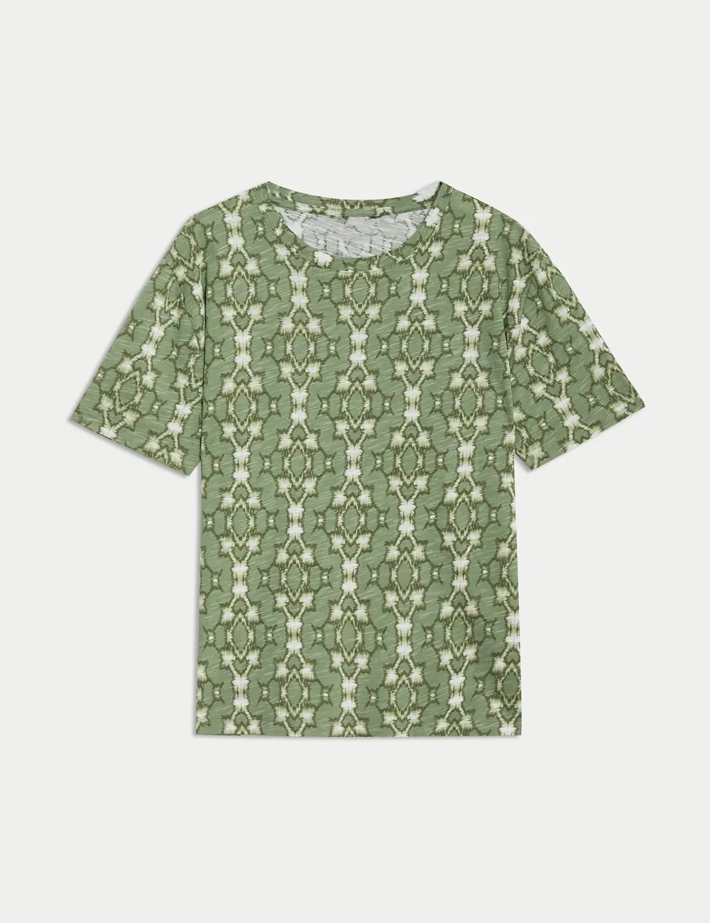 Cotton Modal Blend Printed T-Shirt