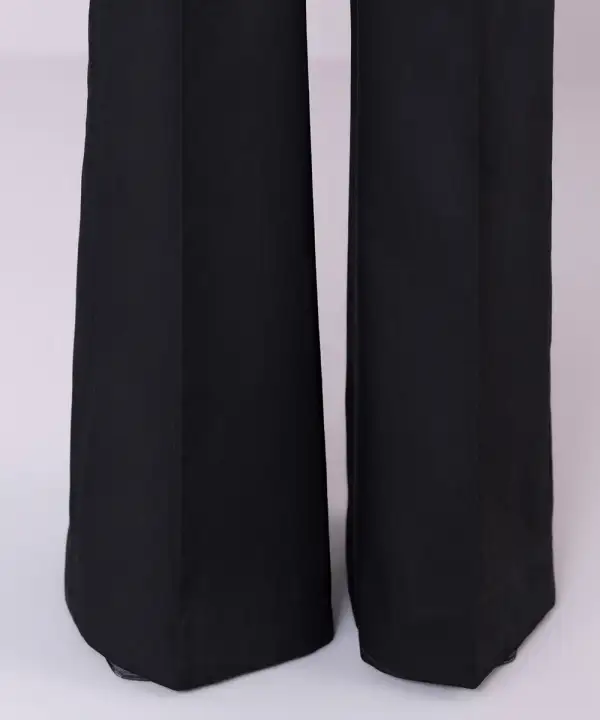 Cambric Boot-cut Pants