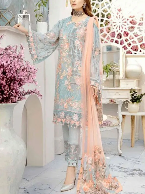 Elegant and delicate ethnic style ladies suit