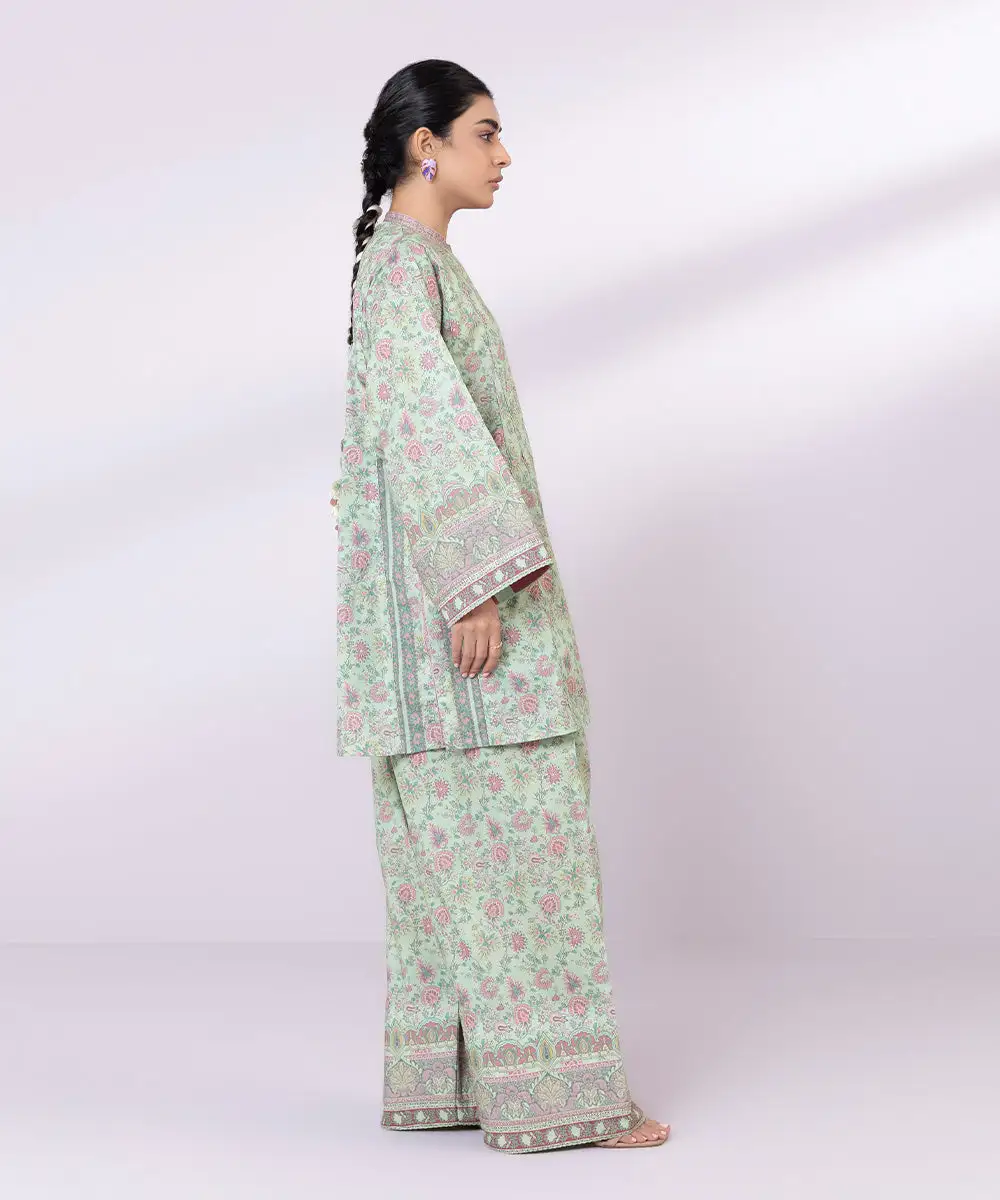 2 Piece - Printed Lawn Suit