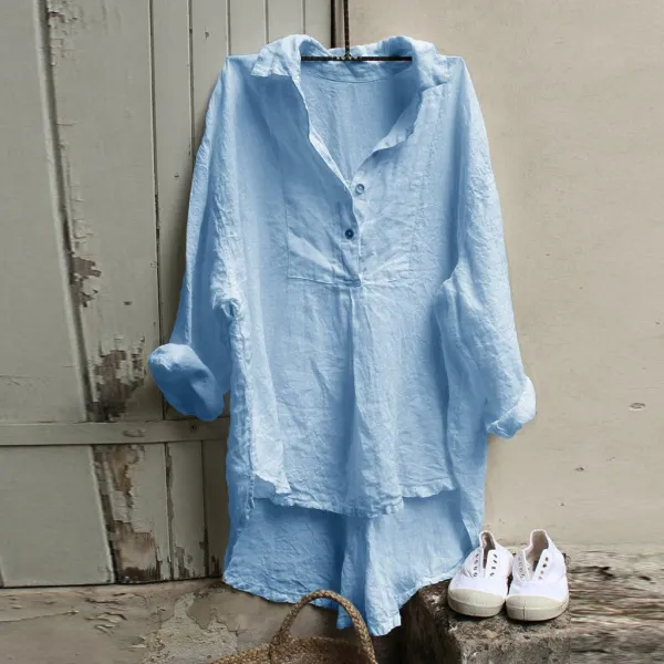 Oversize Loose Shape Long Shirt