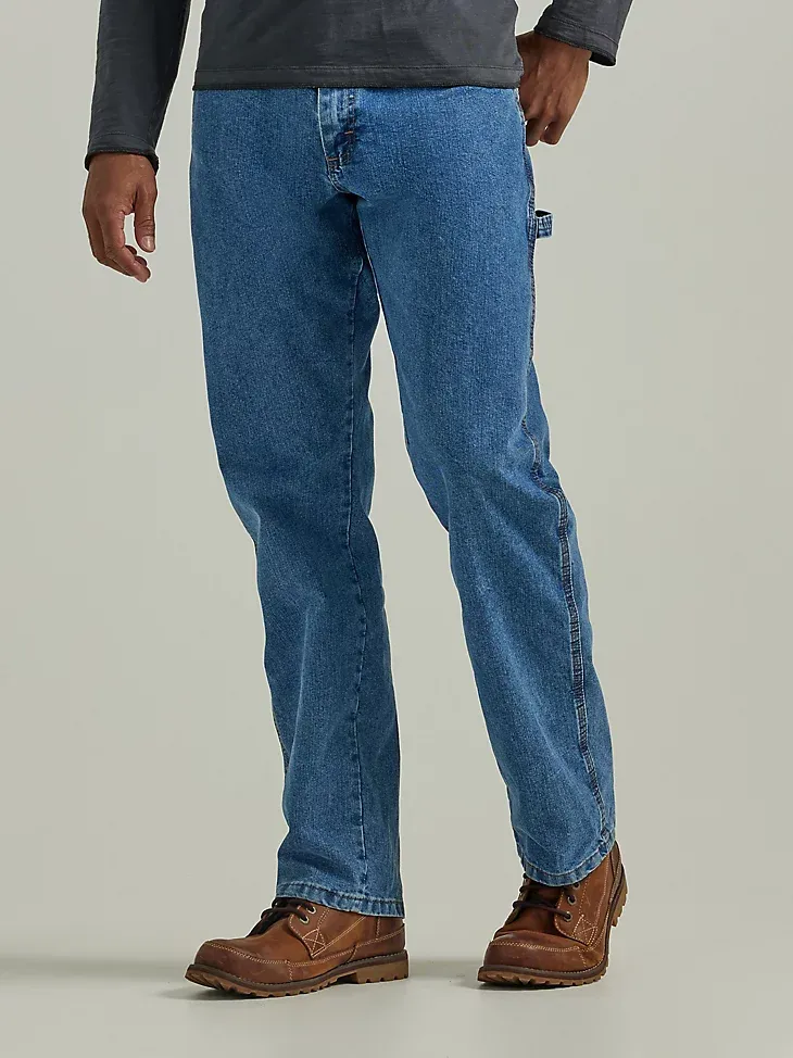 MEN'S WRANGLER AUTHENTICS® CARPENTER JEAN IN ANTIQUE STONEWASH