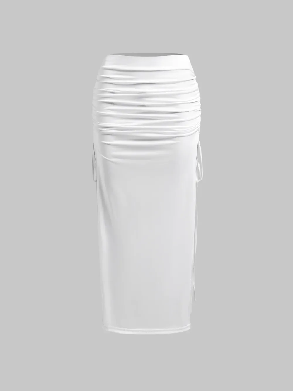 Plain Y2K Tight Skirt