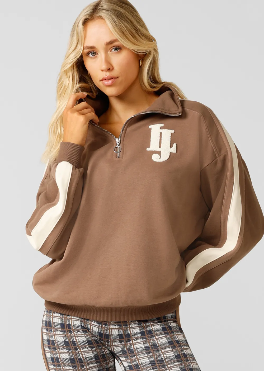 LJ Heritage Quarter Zip Sweat