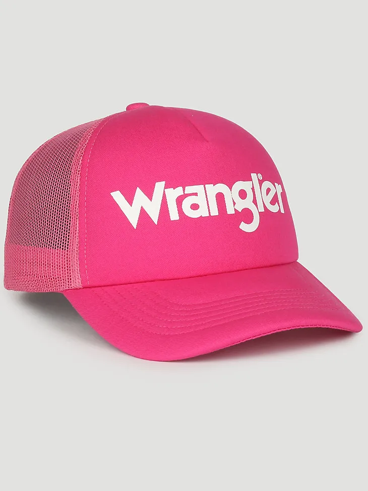 WRANGLER LOGO BASEBALL CAP IN PINK