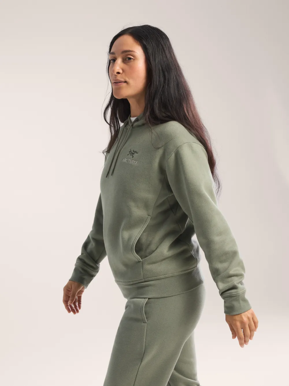 Emblem Fleece Hoody Women's