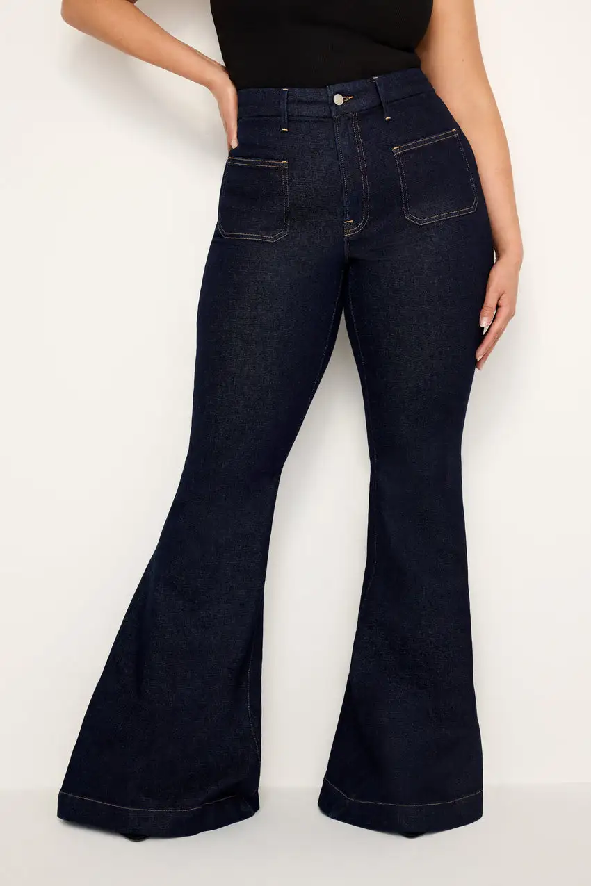 GOOD WAIST SUPER FLARE JEANS