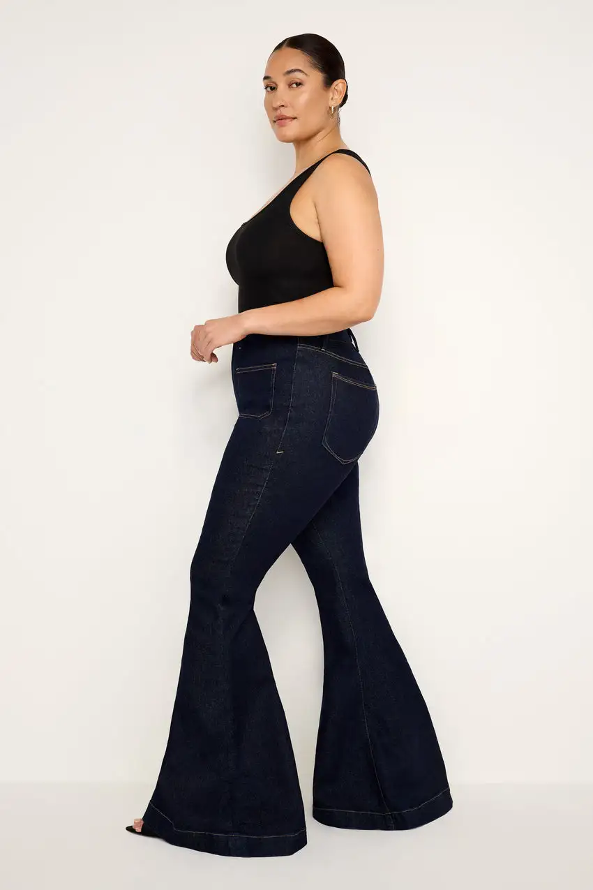 GOOD WAIST SUPER FLARE JEANS