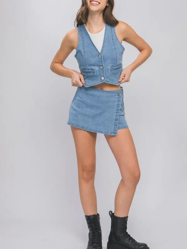 Darlin Denim Vest