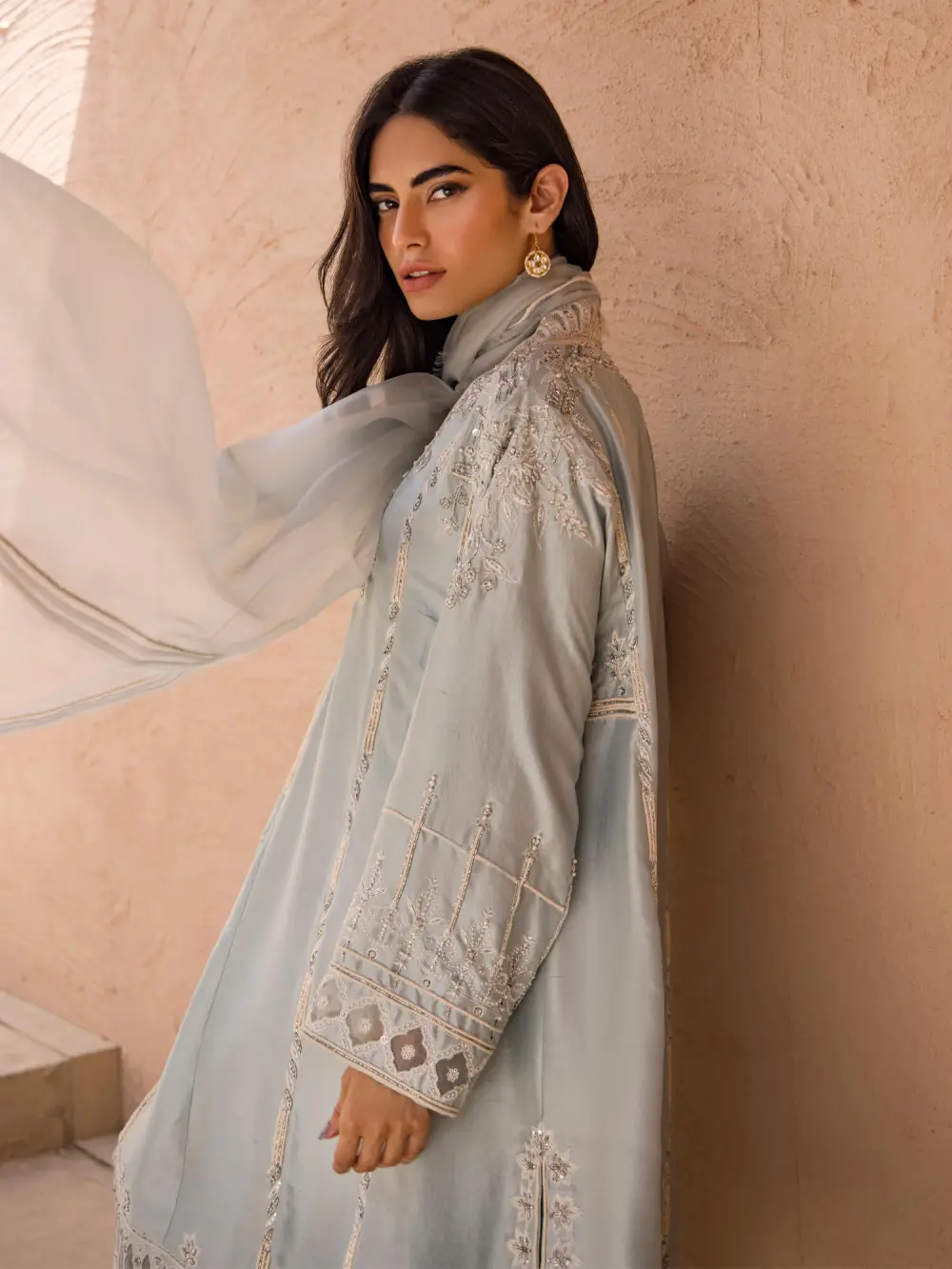 JEHAN KURTA W/ SKINNY SHALWAR & DUPATTA