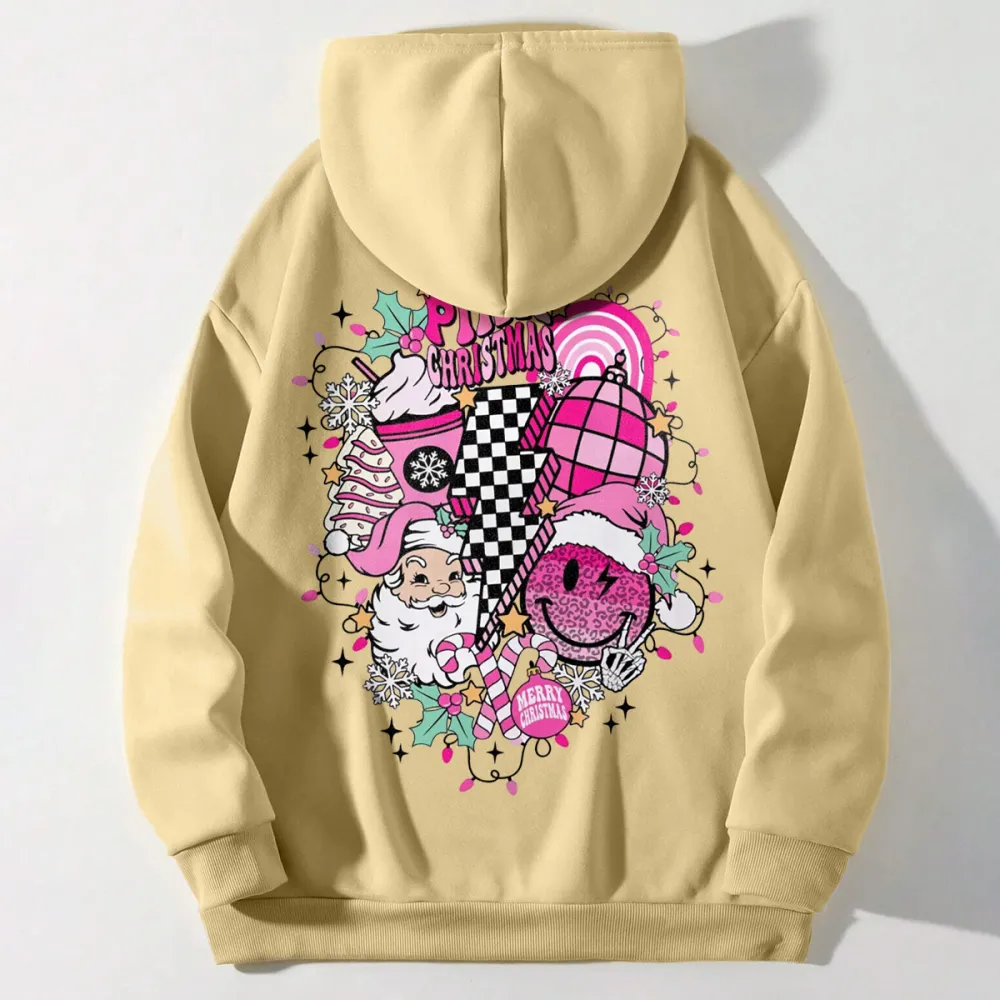 Graffiti Santa Claus Women's hoodie