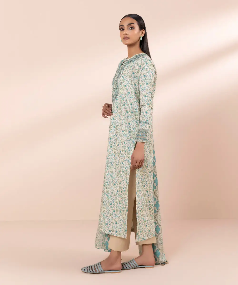 2 Piece - Embroidered Lawn Suit