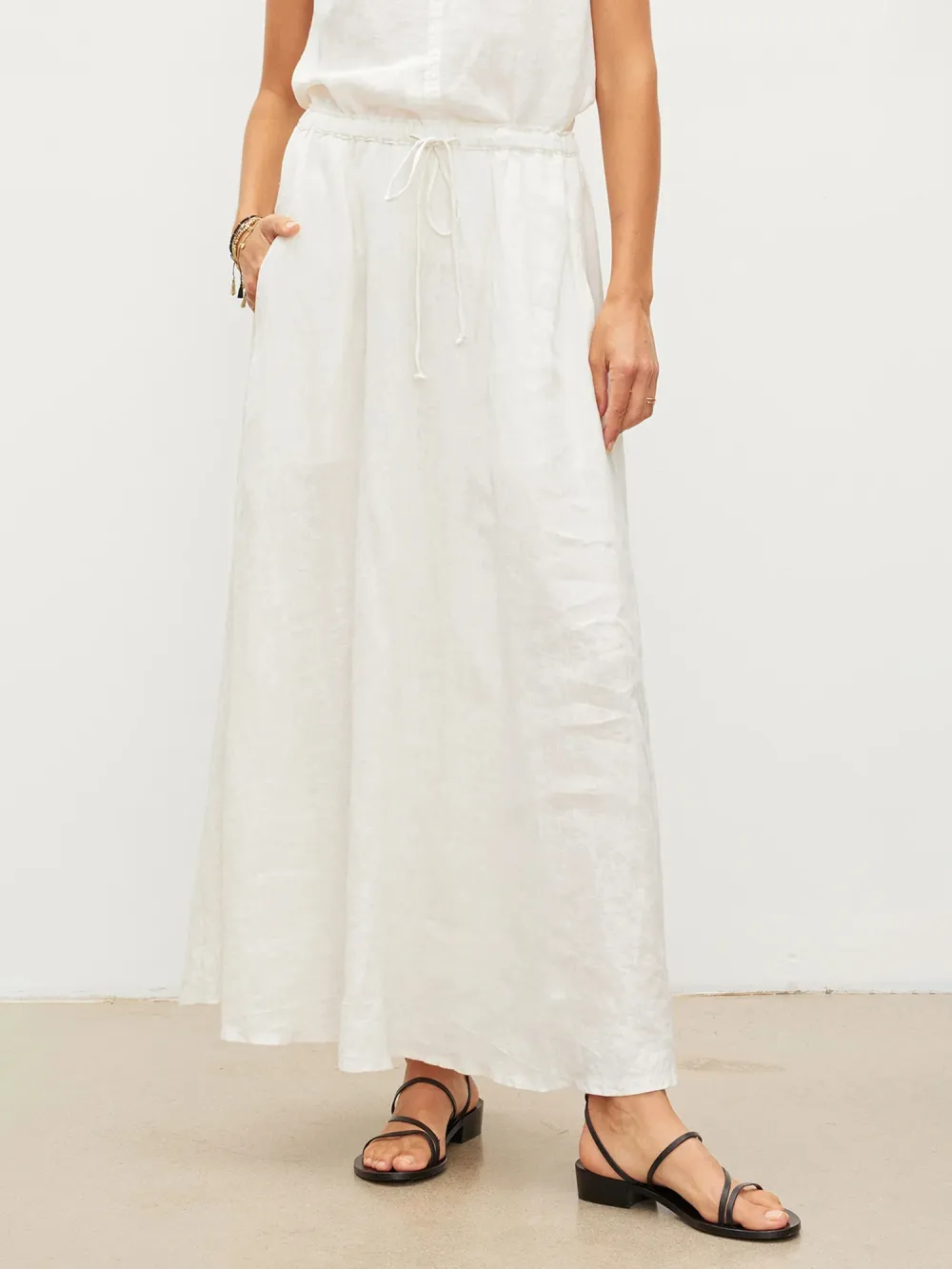 Bailey Linen Maxi Skirt