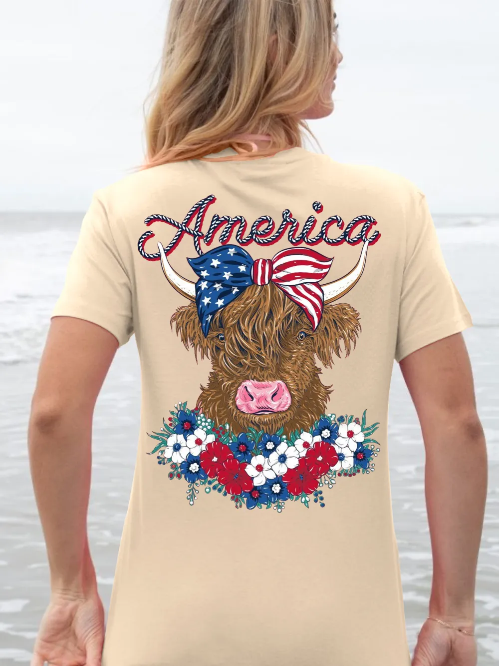 Americancow Conch Short Sleeve Tee