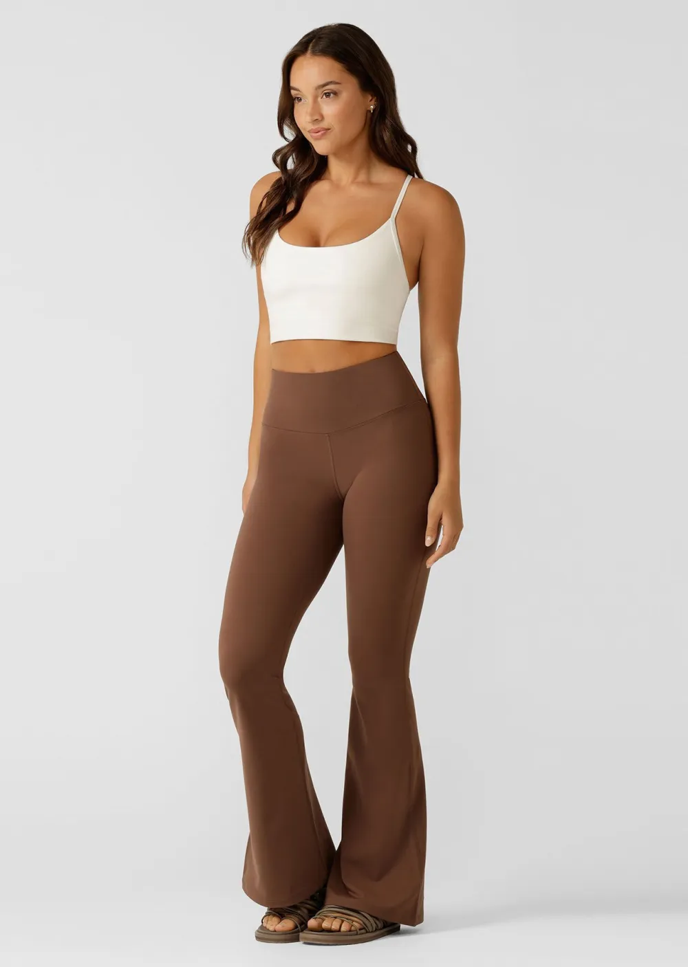 Lotus Flared Full Length Leggings