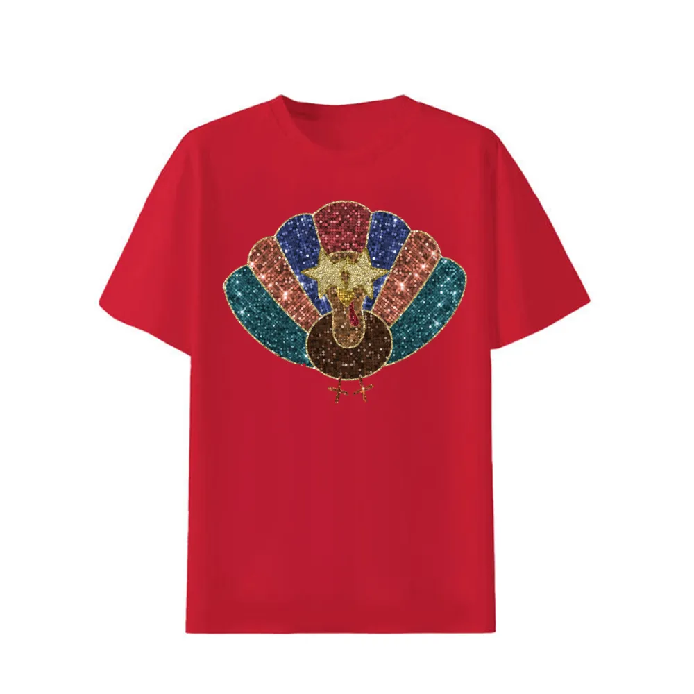 Thanksgiving Shiny Turkey T-shirt