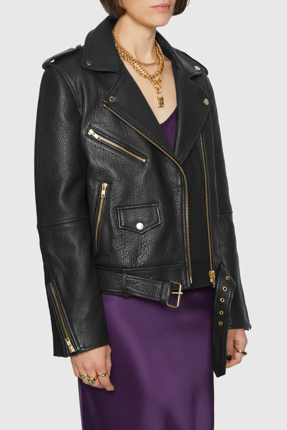 Women's Pure Black Jacket