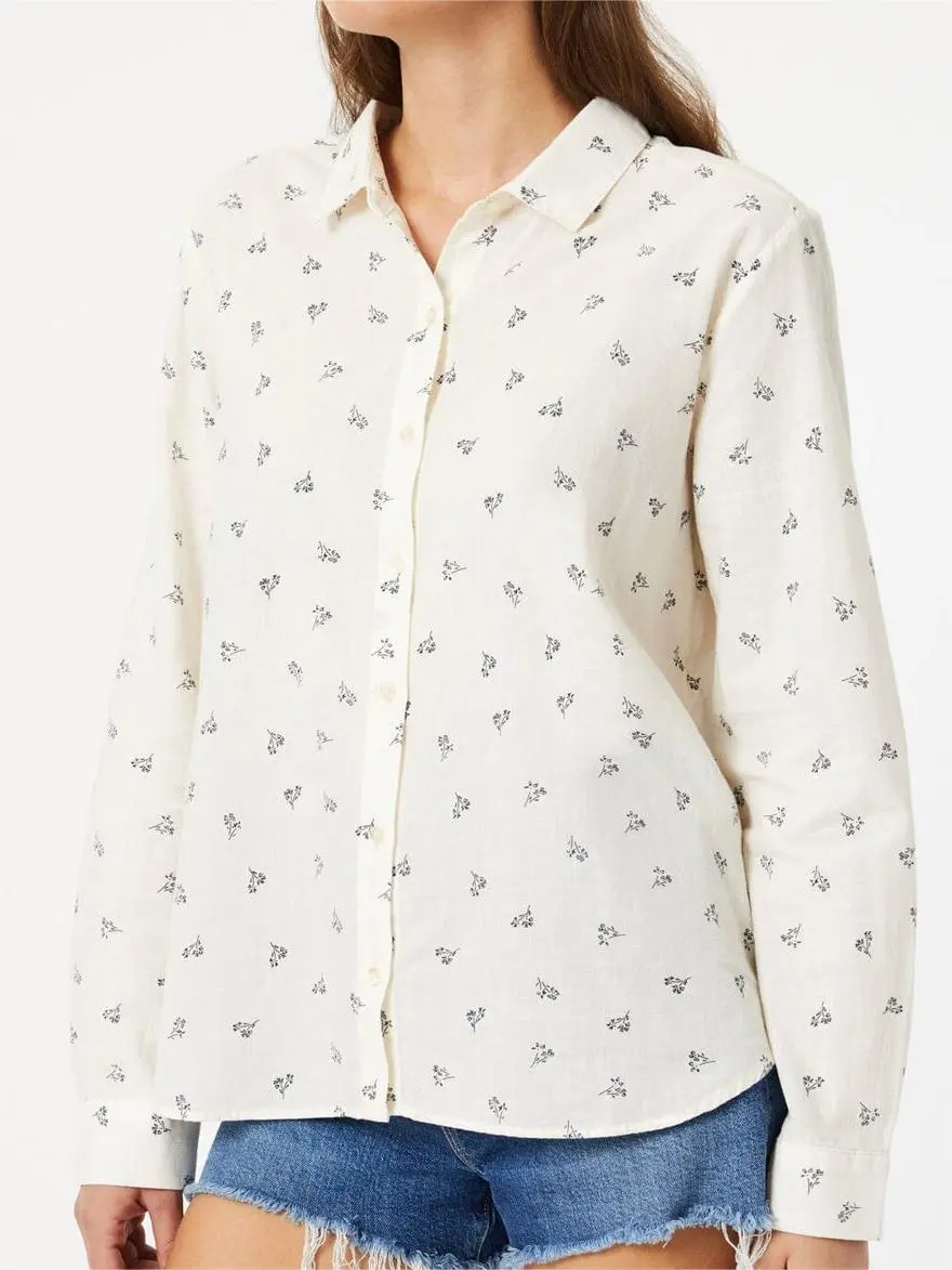 Button-Up Long Sleeve Shirt