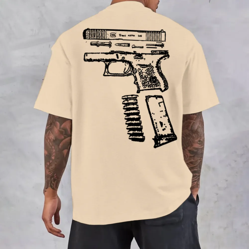 In Glock We Trust Men T-shirt,Short Sleeve,T-shirt Size S-4XL