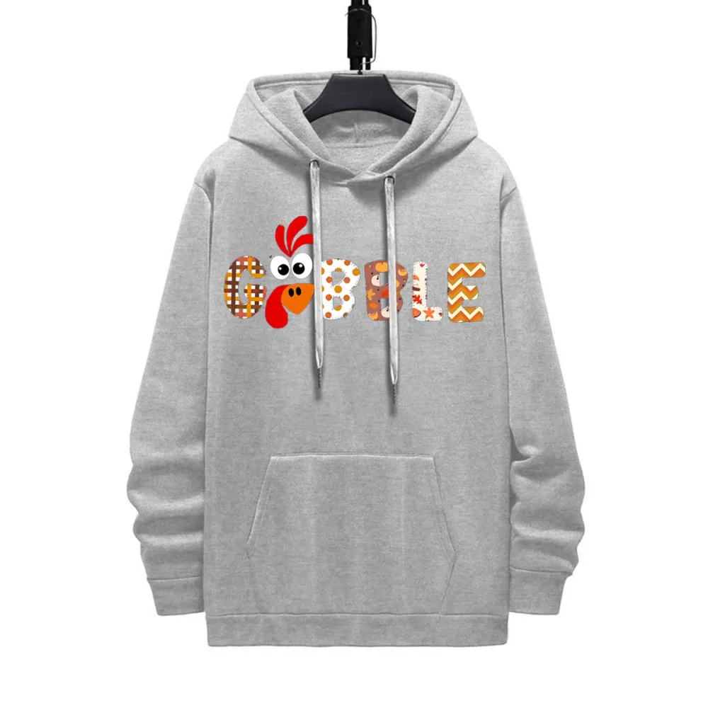 Gobble Thanksgiving Hoodie