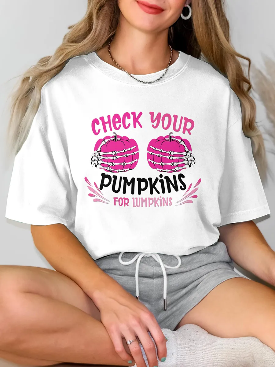 Check Your PumpkinS T-Shirt