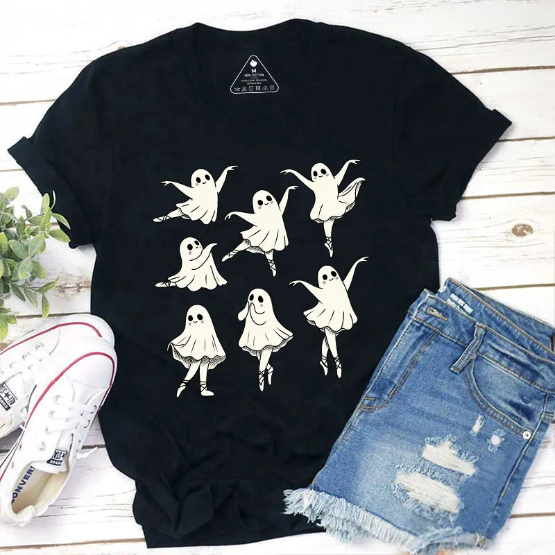 Dancing Ghost Teacher T-Shirt