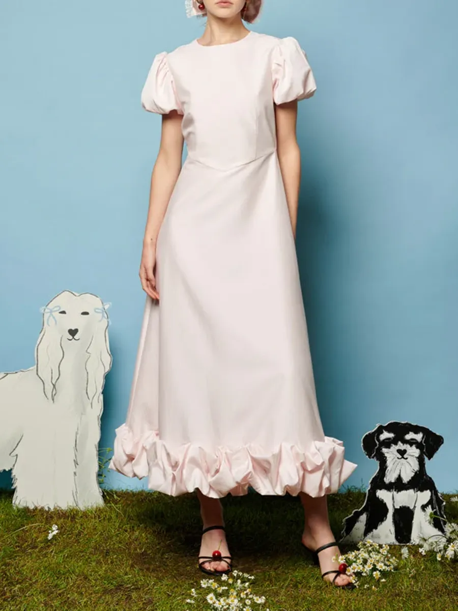 Tilly Taffeta Midi Dress