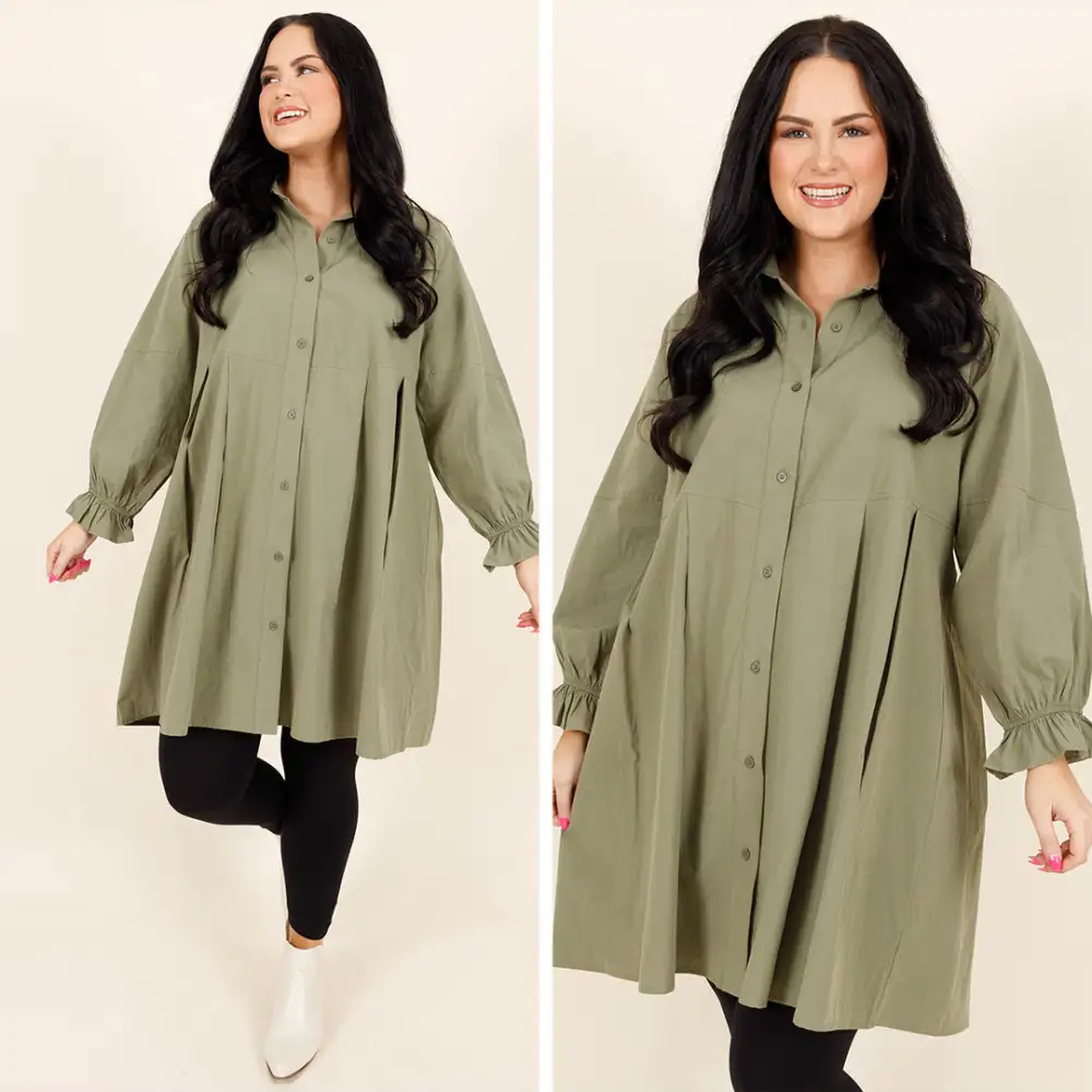 The Showdown Tunic, Green