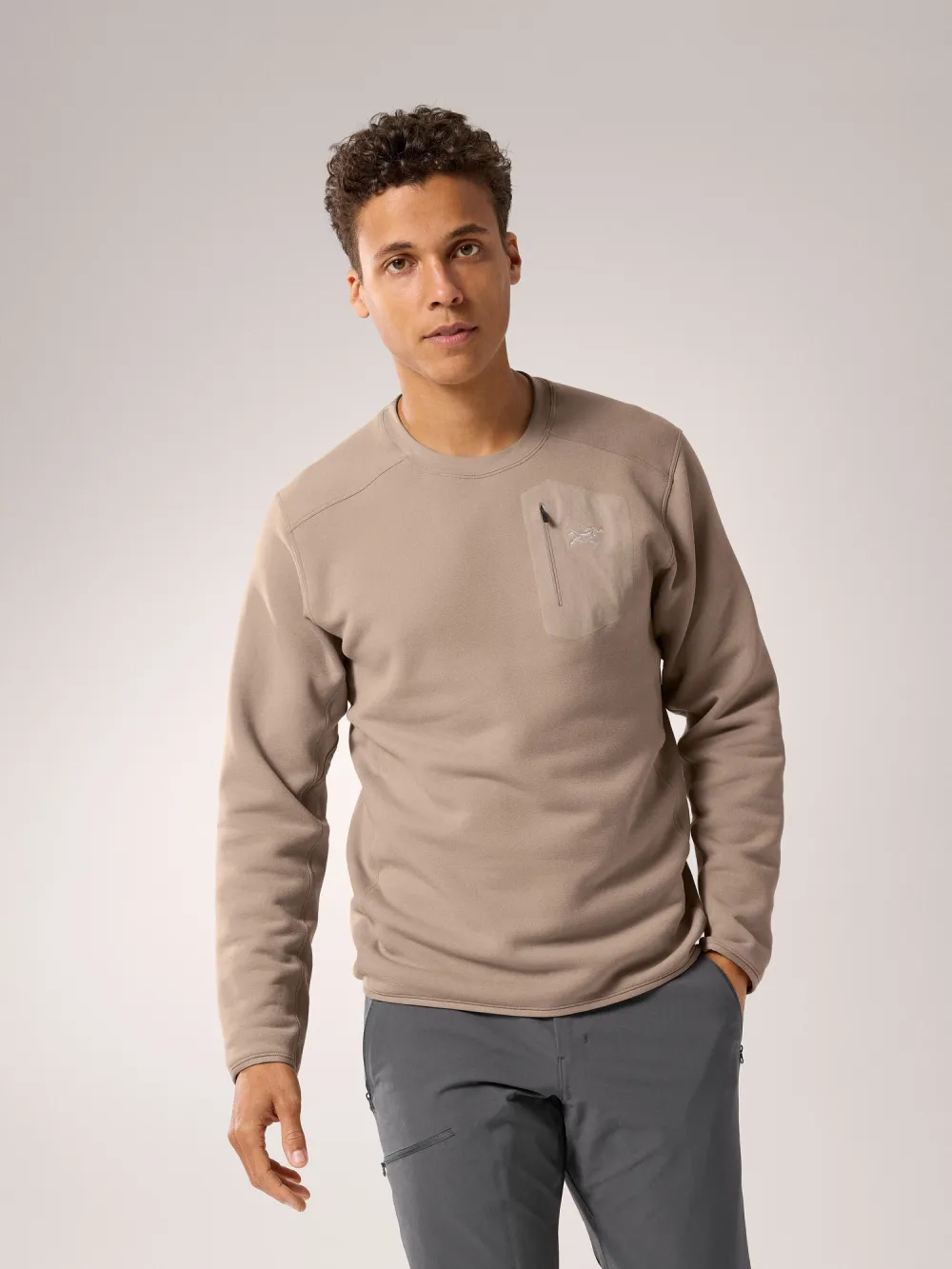 Kyanite Crew Neck Pullover Men's