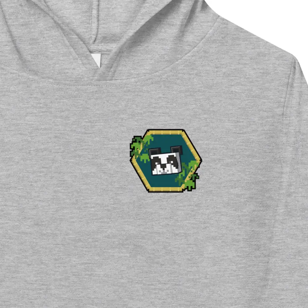 Minecraft Trails & Tales Panda Badge Kids Hoodie