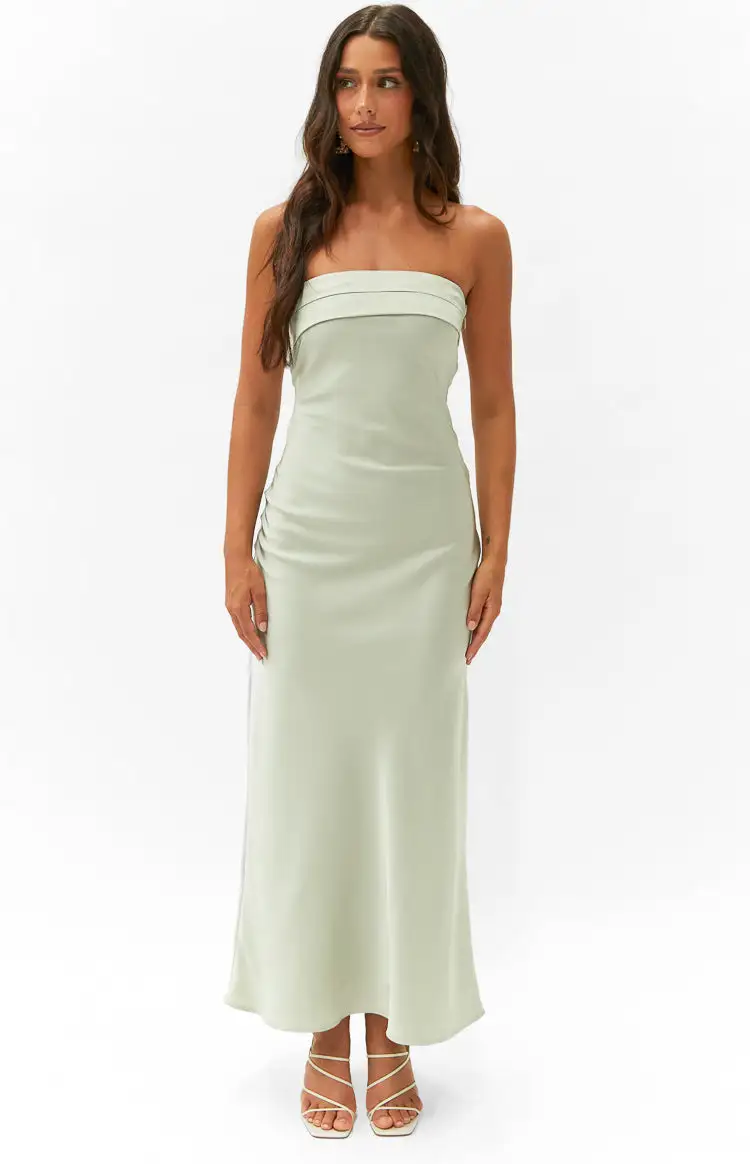 Maiah Sage Maxi Dress