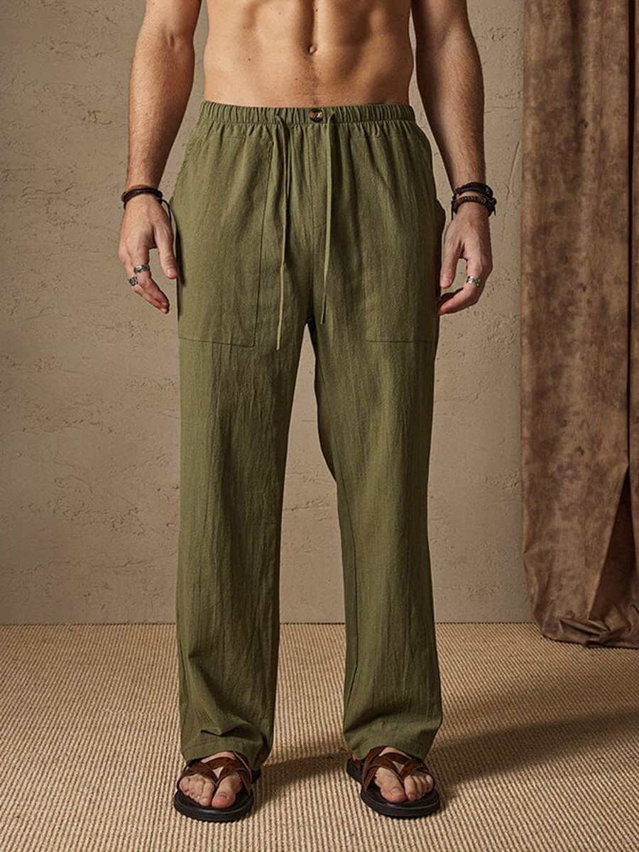 Cotton and linen pants - comfortable and stylish