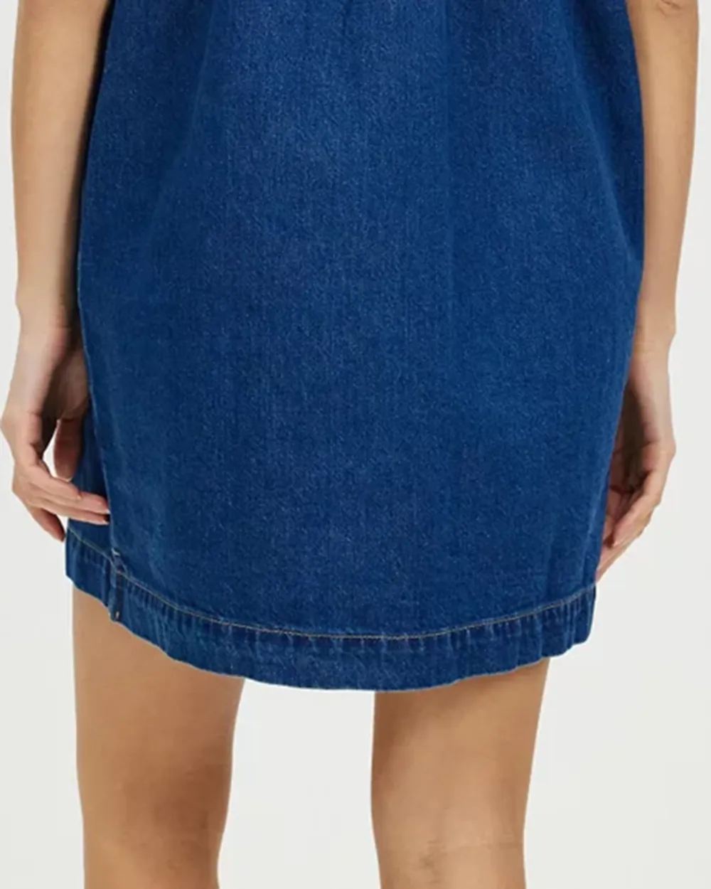 Denim Mini Shirt Dress