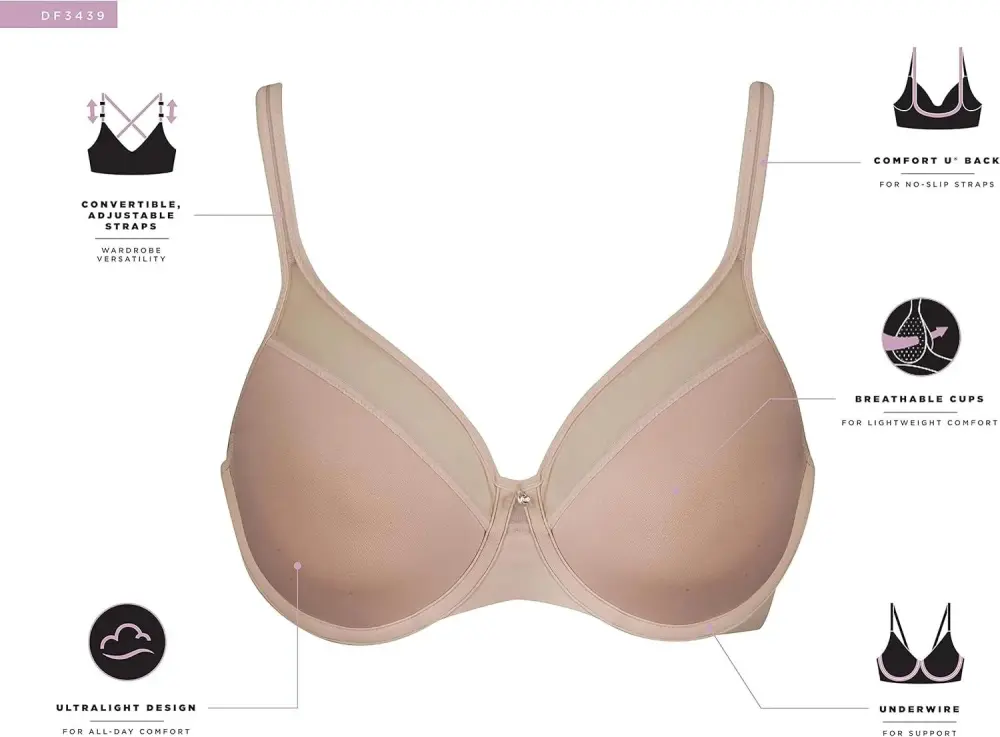 Underwire One Smooth U Ultra Light Convertible Bra