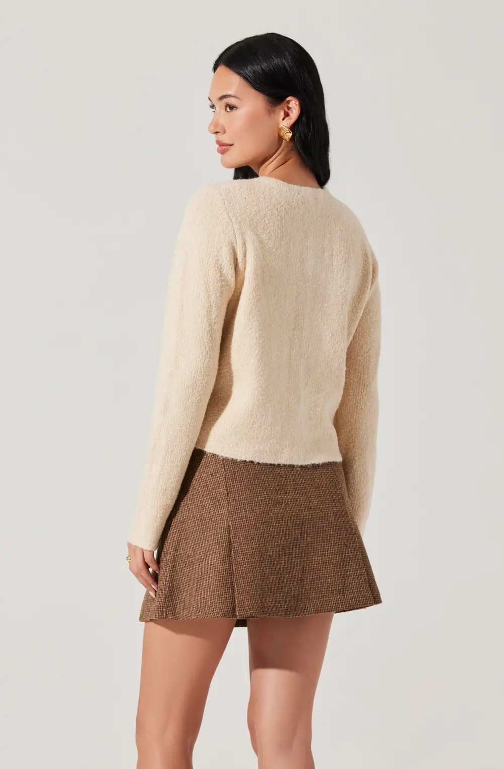 Teddy Cardigan Sweater