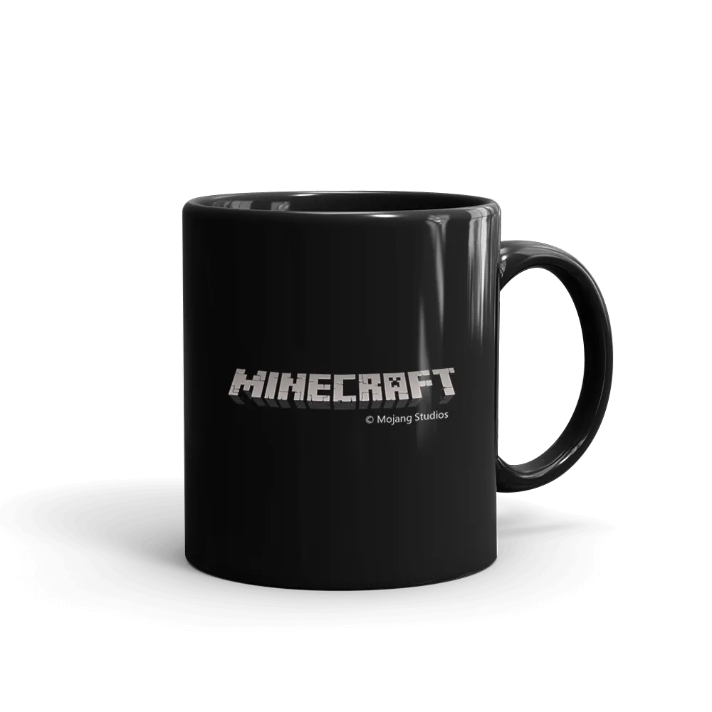 Minecraft Enderman Eyes Black Mug