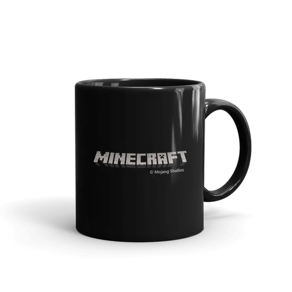 Minecraft Enderman Eyes Black Mug