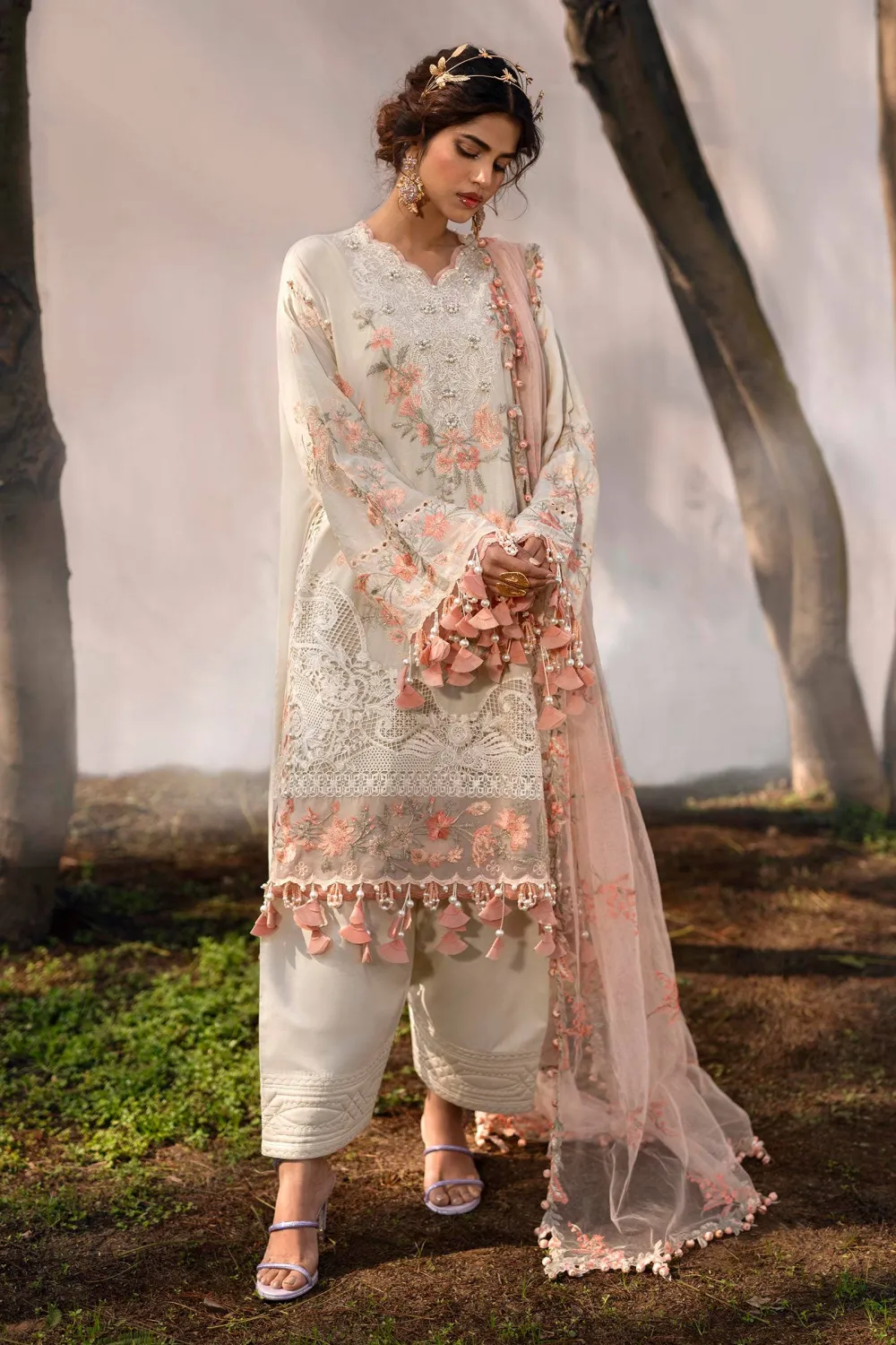 Luxury Embroidered Lawn Suits