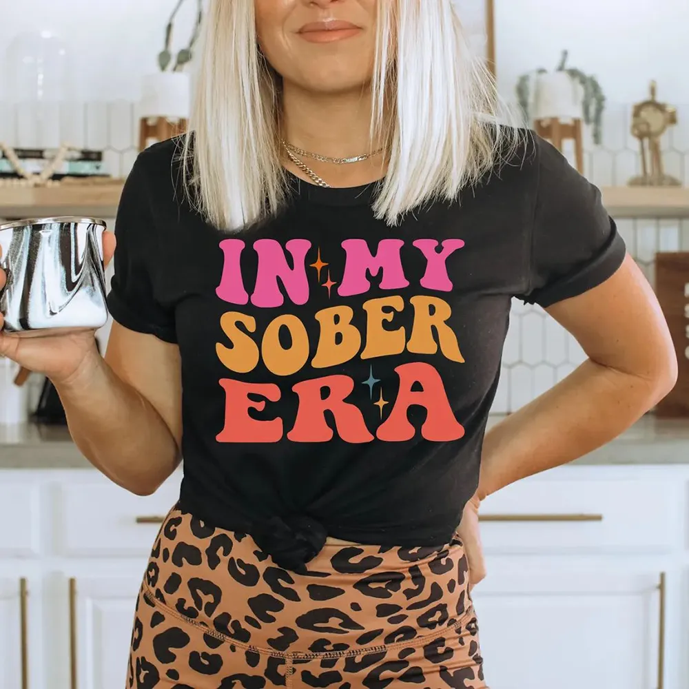 Bella and Canvas In My Sober Era Tee