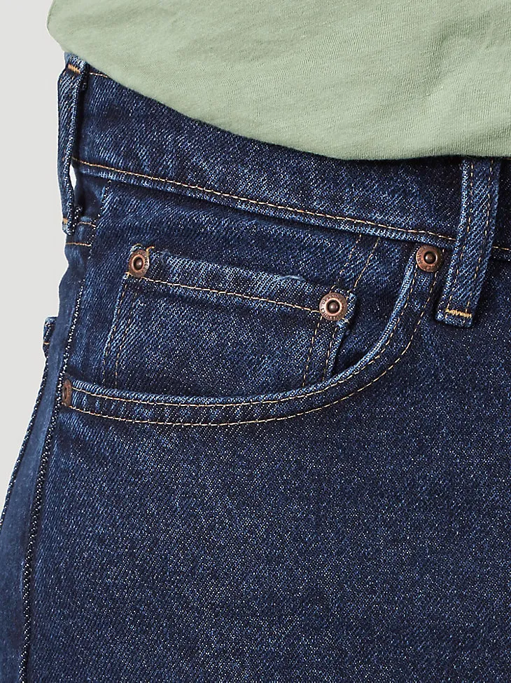 MEN'S WRANGLER AUTHENTICS® RELAXED FIT COTTON JEAN IN VINTAGE STONE