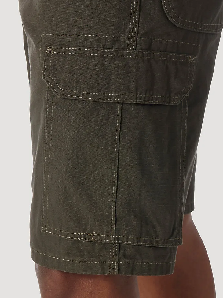 WRANGLER® RIGGS WORKWEAR® RIPSTOP RANGER CARGO SHORT IN BARK