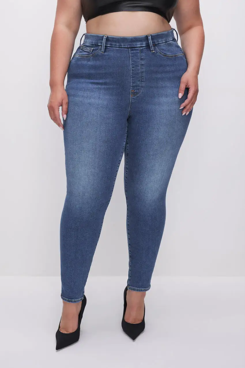 POWER STRETCH PULL-ON SKINNY JEANS