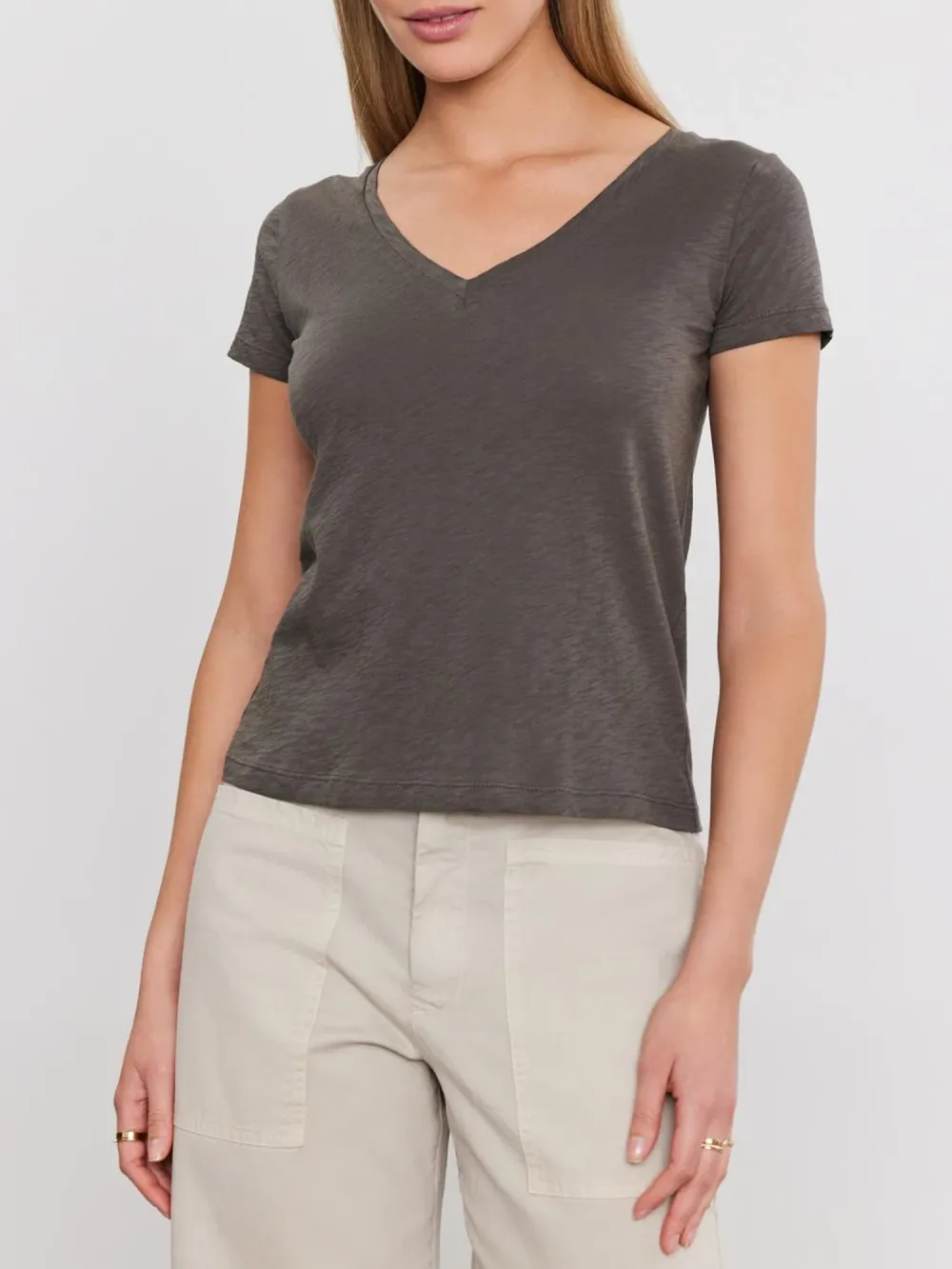 Eliah Cropped Silhouette Tee