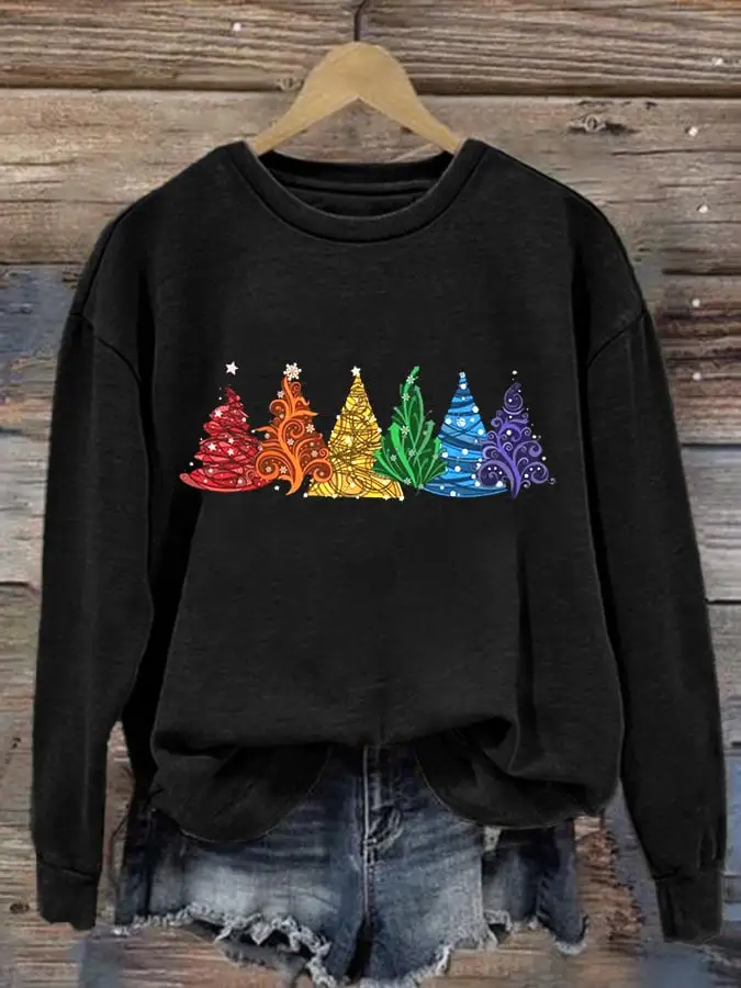 Women's Christmas Long Sleeve Sweatshirt