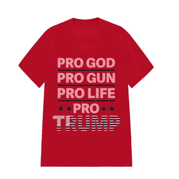 PRO GOD PRO LIFE PRINTED TEE