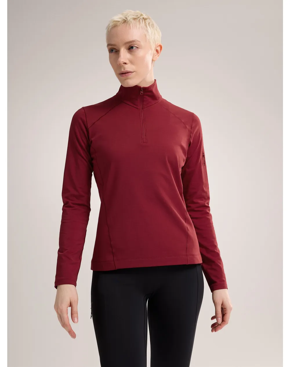 Rho Zip Neck Women's