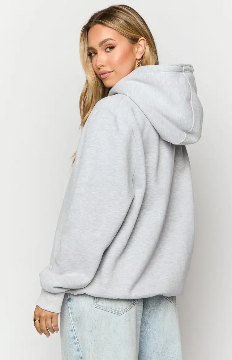 Beginning Grey Marl Koala Bubble Hoodie