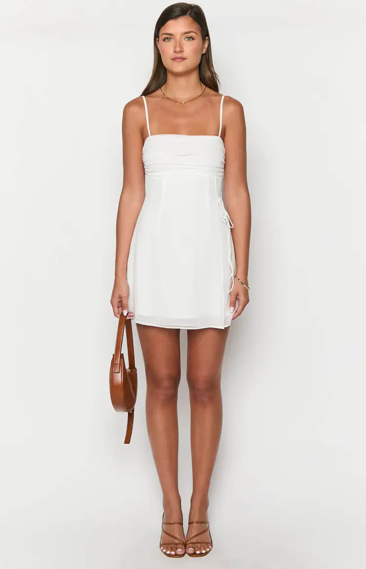 Trinin White Mini Dress