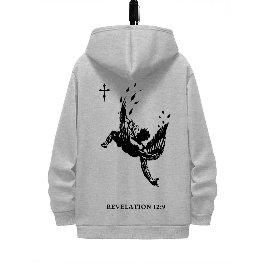 REVELATION DESIGNED PATTERN PRINTED HOODIE