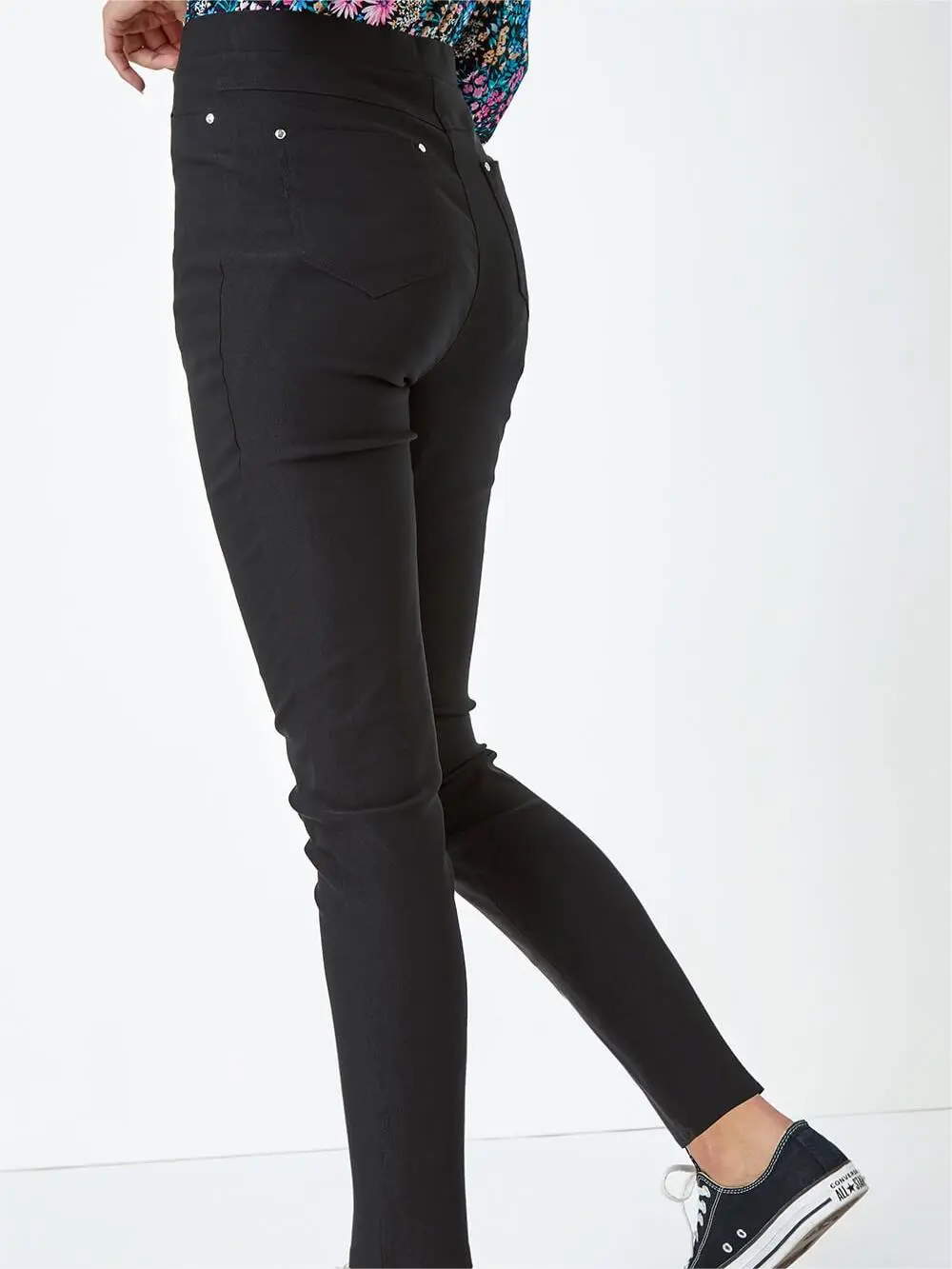 Workwear skinny trousers